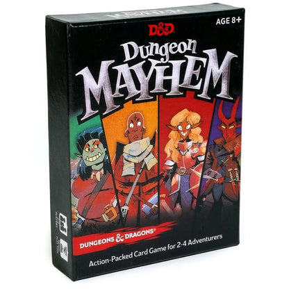Dungeon Mayhem Dungeons Dragons Card Game 120 Cards Board Game Monster Madness Party Game for Friends and Family