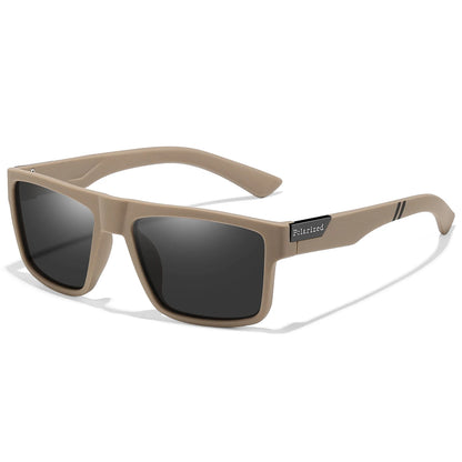 Retro Style Square Frame Polarized Cycling Sunglasses Men Night Vision Car Driving Sunglass Dirt Bike Motorcycle Glasses UV400