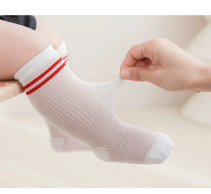Long Tube Baby Socks Summer Breathable Children'S Socks Soft Cotton Stockings For Baby Socks For Babies
