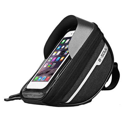 Mountain Bicycle Bag Touch Screen Cycling Handlebar Phone Holder Bag Bike Bags Bicycle Phone Storage Bags Cycling Accessories