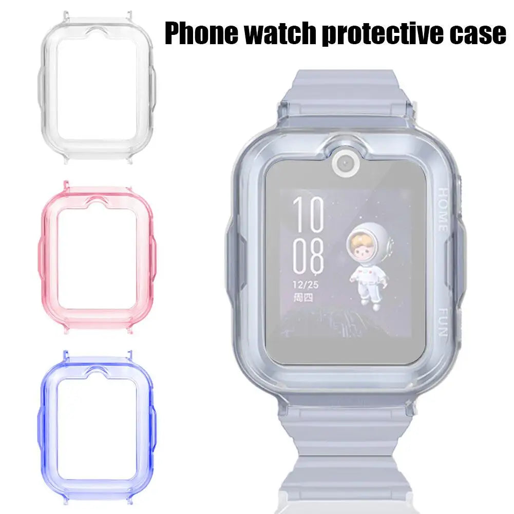 For Huawei Phone Watch 4pro TPU Protective Cover Silicone Protective Case Protecting The Screen And Lens Screen Protector