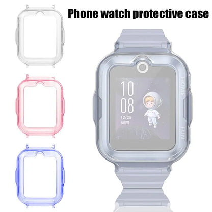 For Huawei Phone Watch 4pro TPU Protective Cover Silicone Protective Case Protecting The Screen And Lens Screen Protector