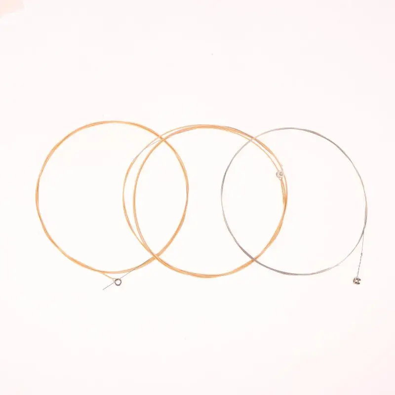 1 Pcs Smooth-Feel Non-Oxidation Acoustic Guitar Strings Set - Ideal For Ballad & Ethnic Plucked Instruments