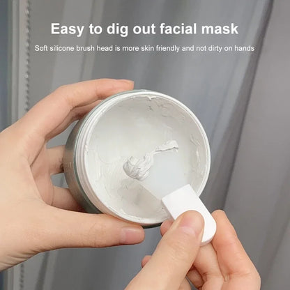 3Pcs Silicone Facial Mask Brush Professional Mud Cream Brushes Facial SkinCare Tools Mud Film Applicator DIY Tool Beauty Salon