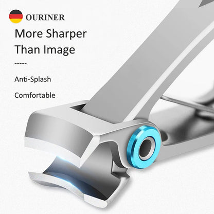 High-quality Wide Jaw l Nail Clippers Cutter Trimmer Manicure Scissors Thick Hard Toenail Fingernail Pedicure Tools