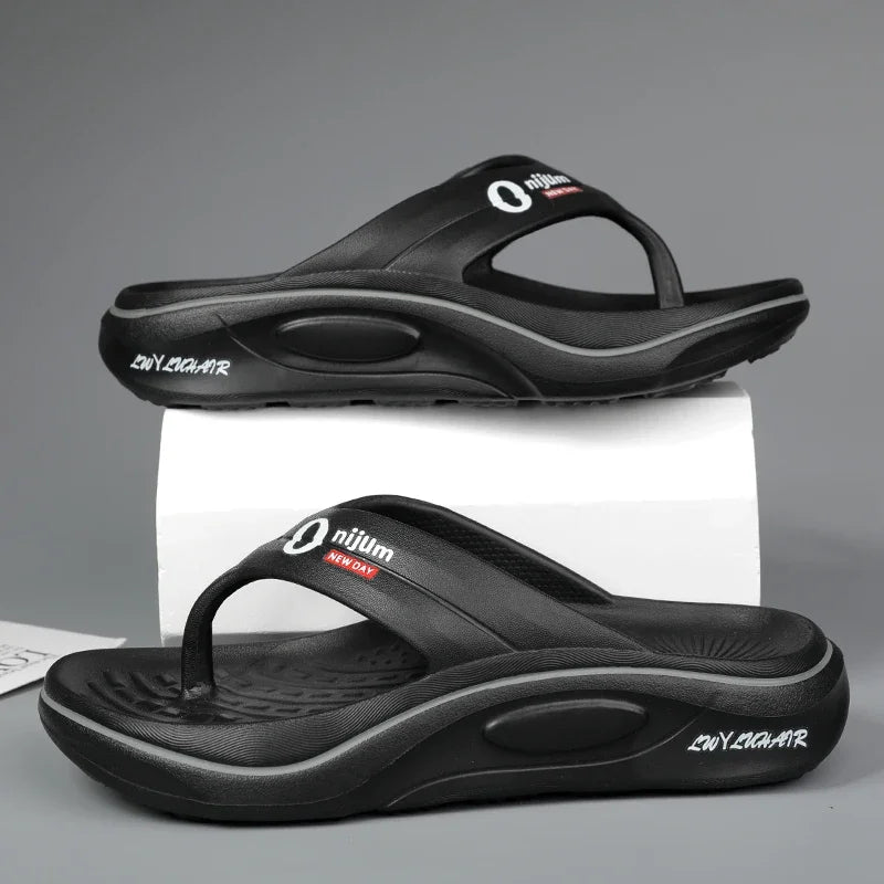 Men's Slippers Flip Flops Outdoor Indoor Comfortable Soft Slides Casual Shoes Men Beach Sandals Outdoor Men Women Home Slippers