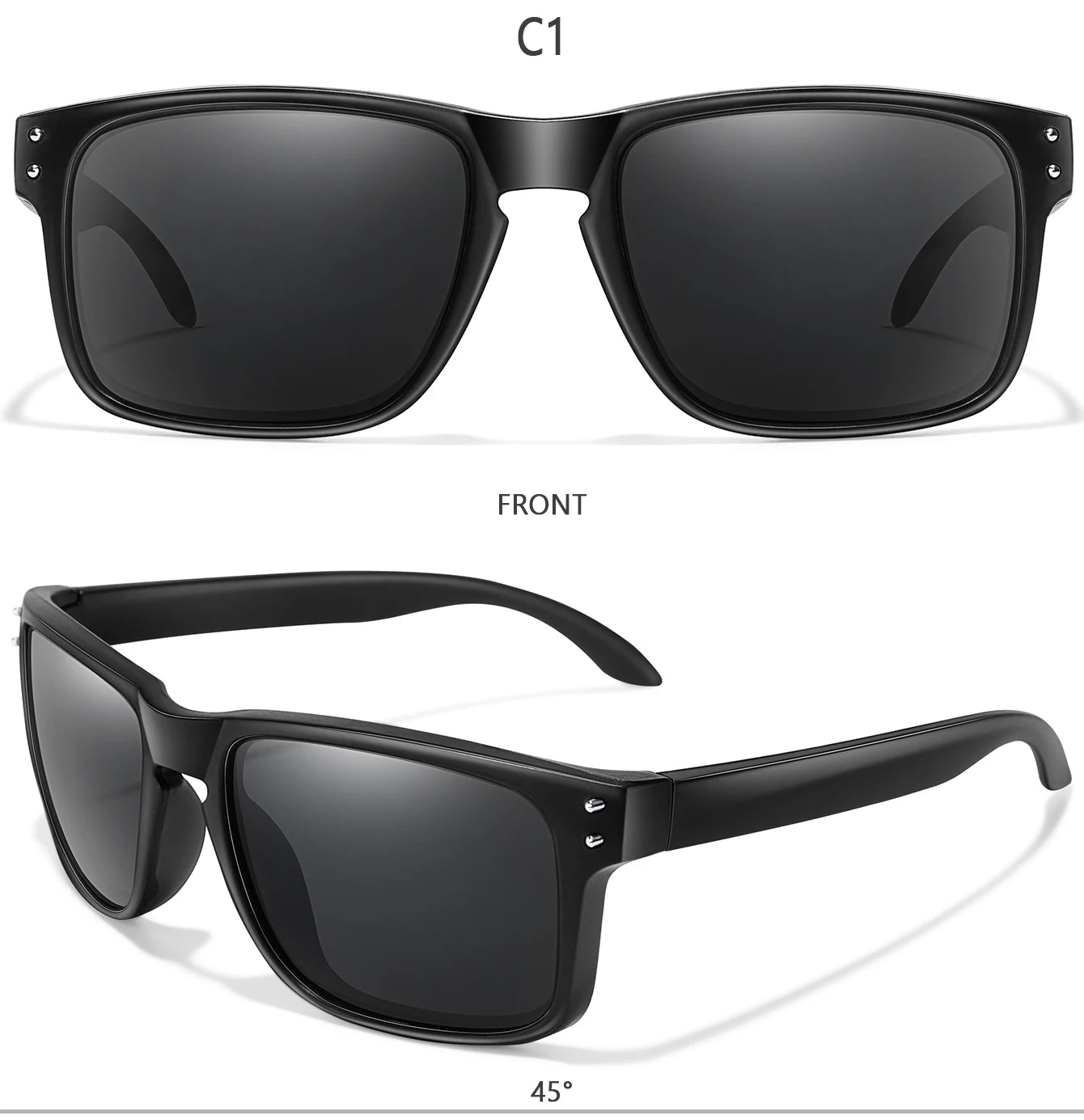 Polarized Sunglasses UV400 Classic Goggles Men And Women Cycling Outdoor Sports Fishing Driving Hiking Colorful Shades