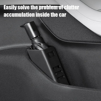 Umbrella Organizer Multi-Purpose Car Rain Umbrella Storage Box Cup Bottle Holder Storage Rack Car Interior Accessories