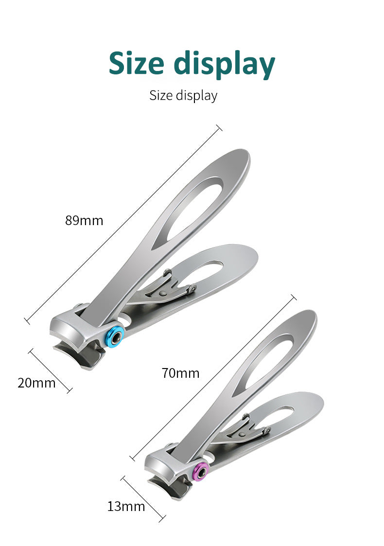 High-quality Wide Jaw l Nail Clippers Cutter Trimmer Manicure Scissors Thick Hard Toenail Fingernail Pedicure Tools