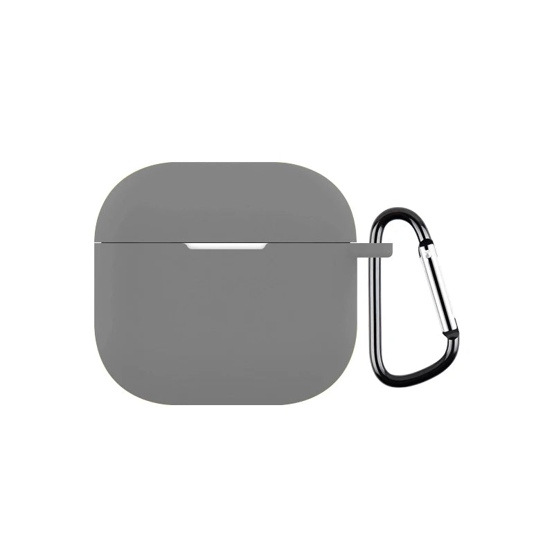 Wireless Headset Silicone Cover For AirPods 4 4th Generation 2024 Case For AirPods4 Air Pods 4 Coque Soft TPU Fundas With Hook