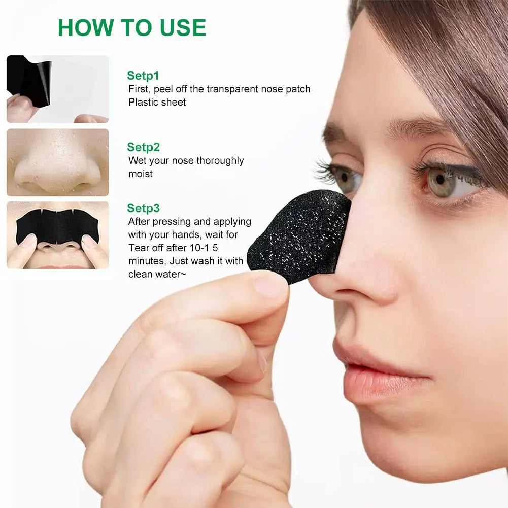 100/50/10 Pieces Of Nose Cleaning Stickers, Remove Blackheads And Acne, Deep Clean Pores, Absorb Oil And Dirt, Nose Mask Sticker