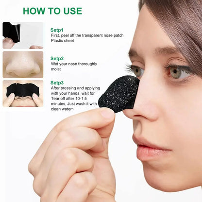 100/50/10 Pieces Of Nose Cleaning Stickers, Remove Blackheads And Acne, Deep Clean Pores, Absorb Oil And Dirt, Nose Mask Sticker