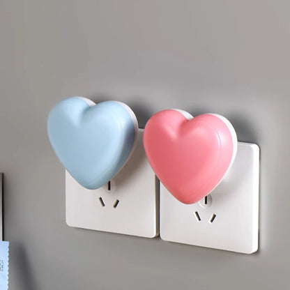 LED Night Light Sensor Control Night Lamp Energy Saving LED Sensor Lamp US Plug Nightlight for Children Kids Bedroom Stairs