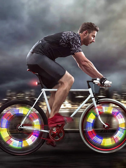 12PCS/Bag Bicycle Wheel Spokes Reflective Sticker Tube Strip Warning Light DIY 7.5cm MTB Cycling Reflector Reflective Safety Kit
