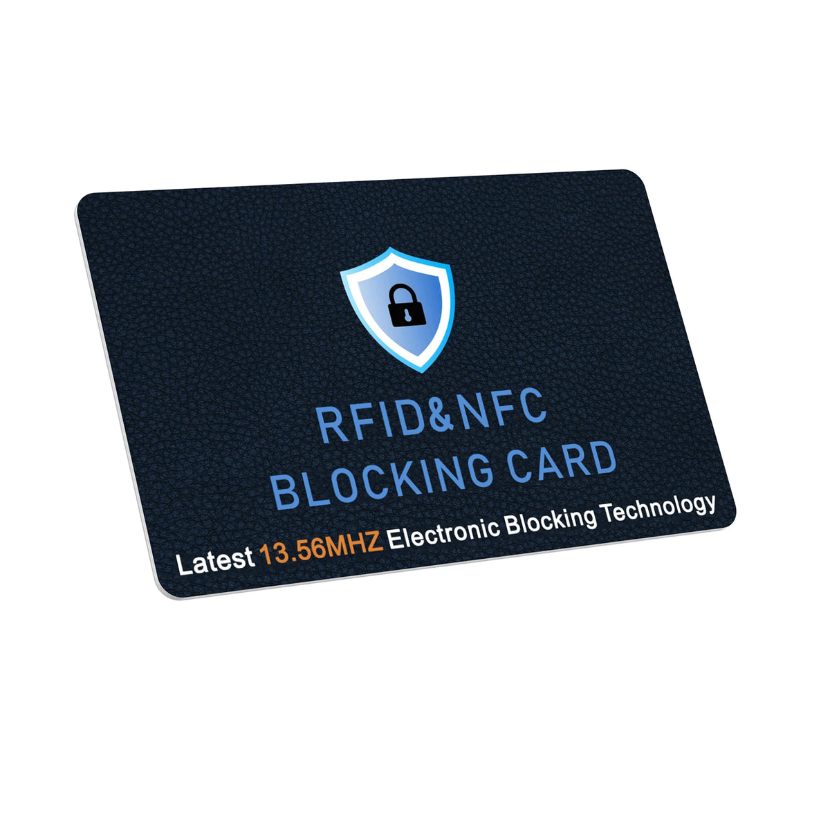 RFID Blocking Card One Card Protects Entire Wallet NFC Contactless Bank Debit Credit Card Protector ID ATM Guard Card Blocker