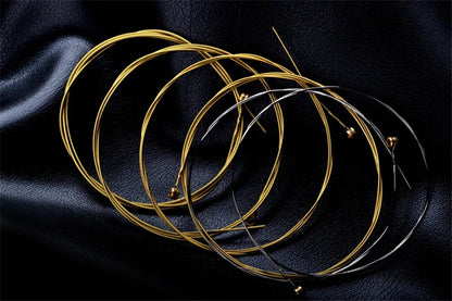 RX-A30 011-050 Acoustic Guitar Strings Antirust Coating Hexagonal Core 75/25 Brass Alloy Winding Accessories