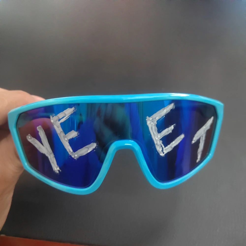 Jey Uso YEET Sunglasses Sports Shades MAIN EVENT Blue Glasses Bloodline USOS RARE Colors Motorcycle Glasses