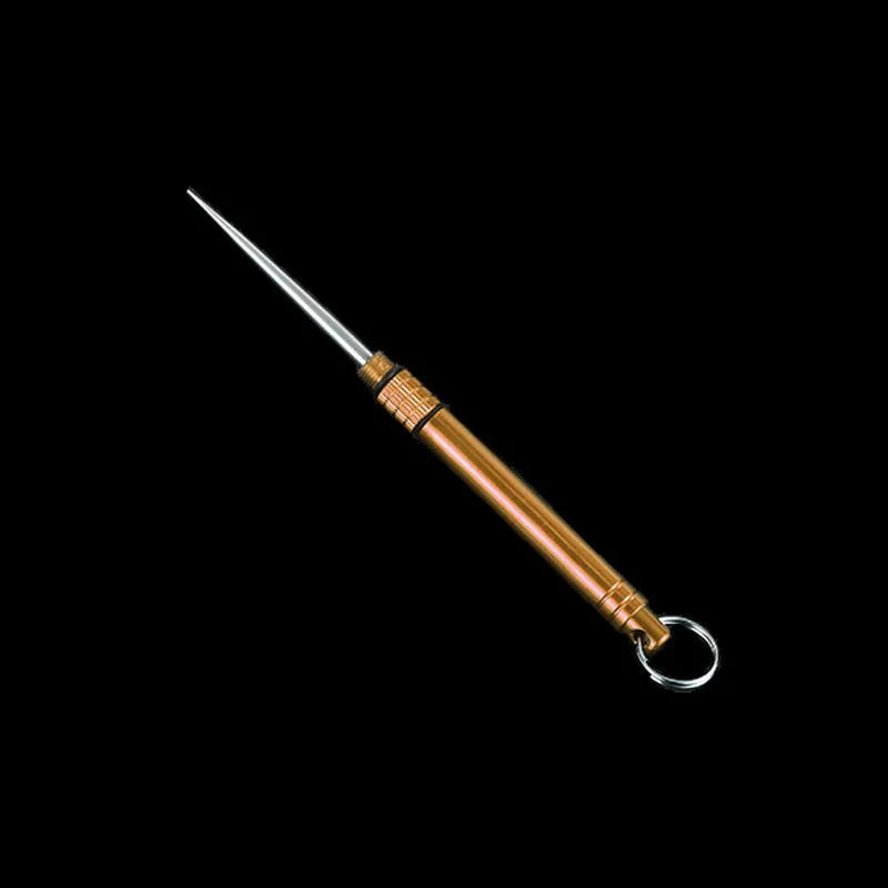Outdoor Pocket Toothpick Titanium EDC Portable Mini Toothpick Fruit Fork Camping Tool Toothpick Tube Is More Durable Than Floss