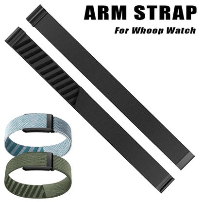 Suitable for Whoop 5.0/MG Nylon Sport Breathable Replacement Band Adjustable Arm Strap Bicep Band Arm Movement Replacement Strap