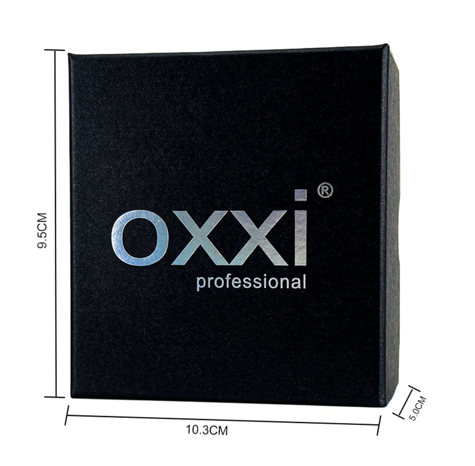 OXXI PROFESSIONAL Rubber Base Coat UV Gel 15ml No Wipe Shiny Top Coat 2pcs Set Gel Polish Semi-permanent Nail Polish Base Gellac