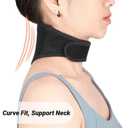 1Pcs One Piece Tourmaline Self-Heating Pads Magnet Cervical Neck Care Collar Far Infrared Relaxation Magnetic Neckband Self-Heat