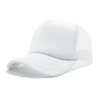 Customized Printed Logo Unisex Cap Casual Plain  Baseball Cap Adjustable Snapback Hats Hip Hop Trucker Cap