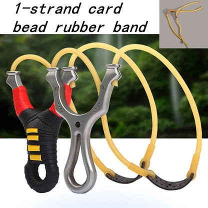 2pcs Slingshot Card bead rubber band Slingshot replaces elastic rubber band, round rubber band and slingshot accessories.