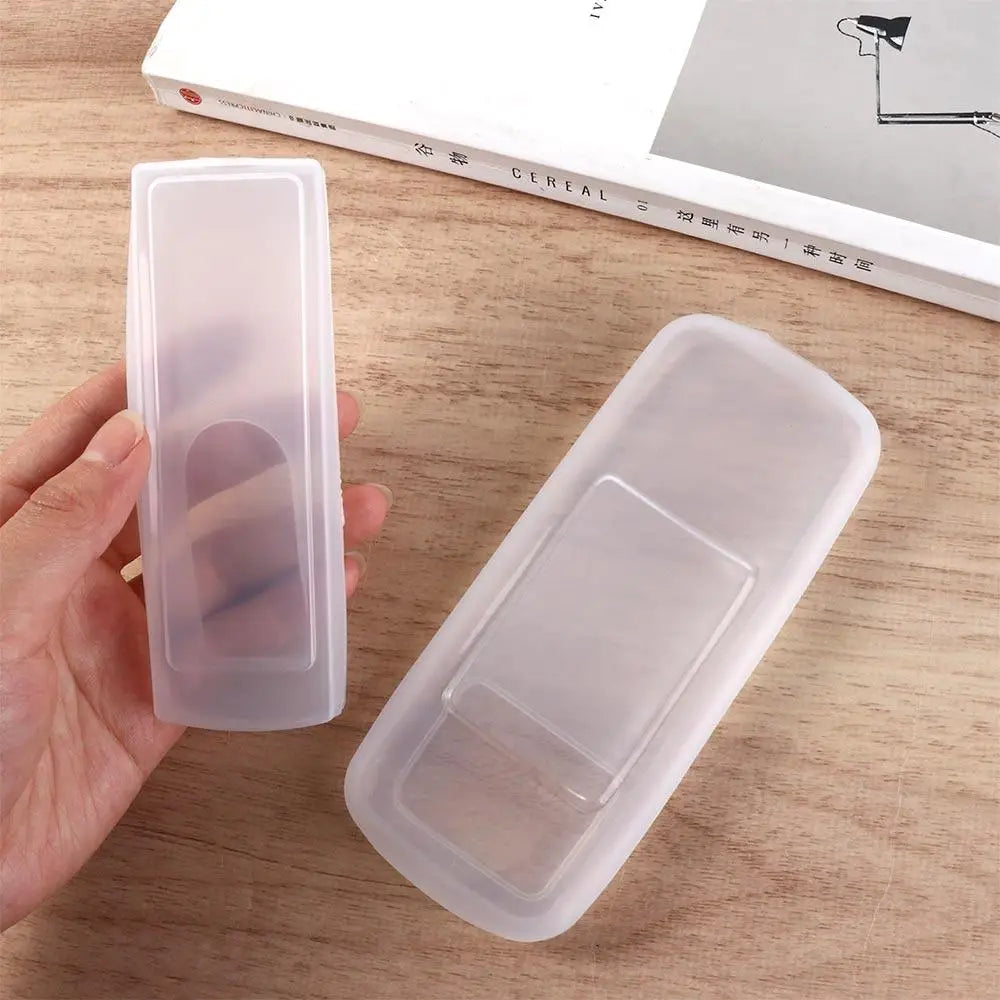 1PC Silicone TV Air Condition Remote Control Protective Case Transparent Waterproof Dust-proof Storage Bag
