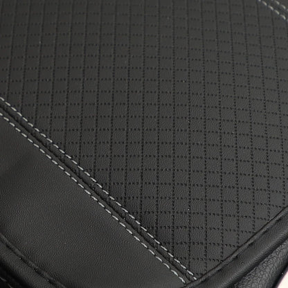 1 PU Comfortable Embossed Waterproof Anti-fouling Car Armrest Cushion Central Control Cushion Automotive Supplies
