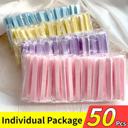 12/50PC Compressed Face Wash Wash Face Sponge Clean Face Disposable Powder Puff Face Cleansing Cotton Pad Cleansing Beauty Strip