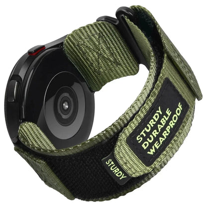 22mm 20mm Camouflage Nylon Strap for Samsung Galaxy Watch 7 6 5 4 40/44mm 6 Classic 43 47mm Band for Huawei Watch GT5 4Pro Band