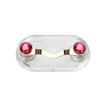Magnetic Eyeglass Holder Keep Glasses Safe Magnetic Eyeglass Holders ID Badge Earphone