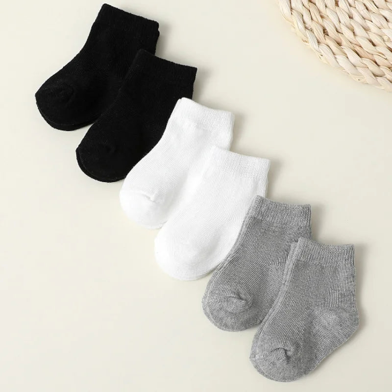 3Pair/lot new autumn and winter baby thick warm socks