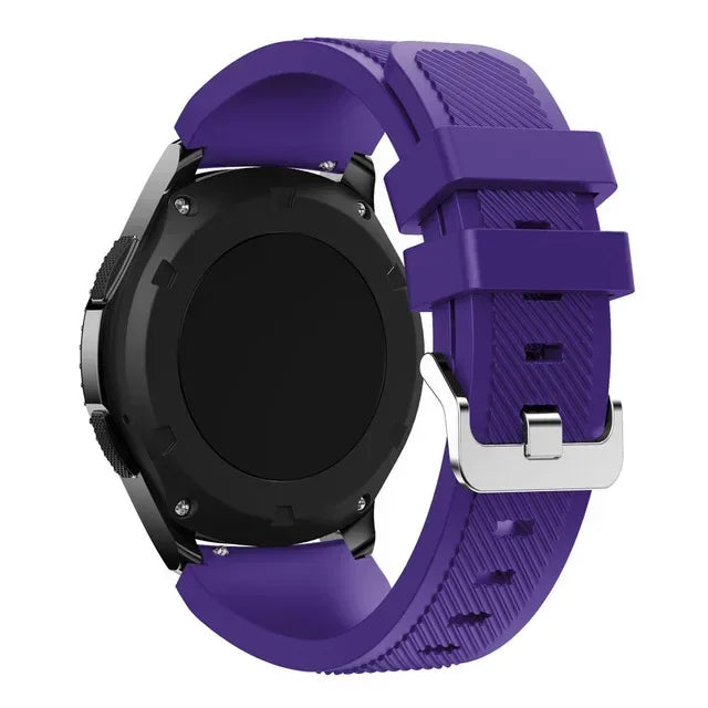 20mm 22mm Band for Samsung Galaxy Watch 7/5/6/4/3/46mm/active2/Gear s3 Frontier/Sport silicone bracelet Huawei GT 4/3/2/2E strap