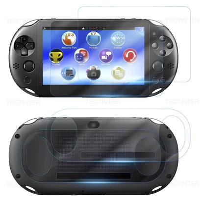1/2pcs Tempered Glass for Sony PS Vita PSV 1000/PSV 2000 Clear Full HD Screen Protector Front+Back Cover Protective Film Guard