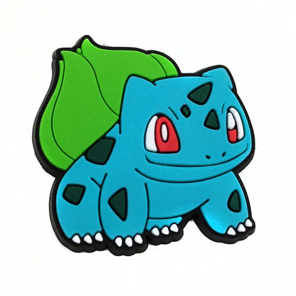 Random 10/20/30/50pcs Pokemon Cartoon Shoe Charms for Kids Sandals Classic Shoe Accessories Decoration Pins Party Birthday Gifts