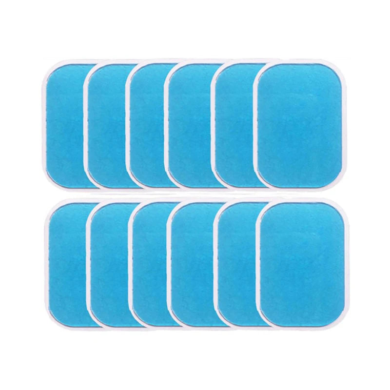 10pcs/set EMS ABS Stimulator Body Muscle Trainer Replacement Gel PadStimulator Hip Exerciser Patch Hydrogel Gel Sheet