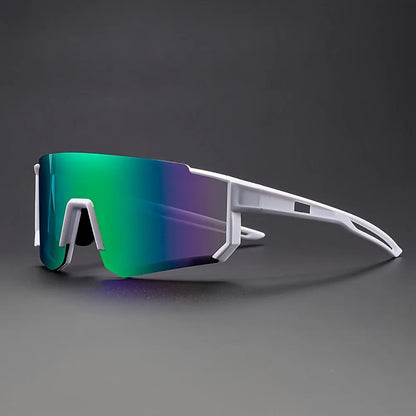 2PCS Oversize Cycling Sunglasses UV400 Protective Outdoor Sports Climbing Driving Bike Glasses Men Women Bicycle Goggles