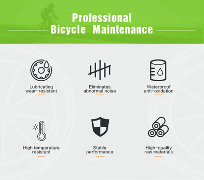 10g 1/3/5pcs Bicycle Lubricating Oil Green Effect Bearing Grease Hub Lubricants Lipid Elements
