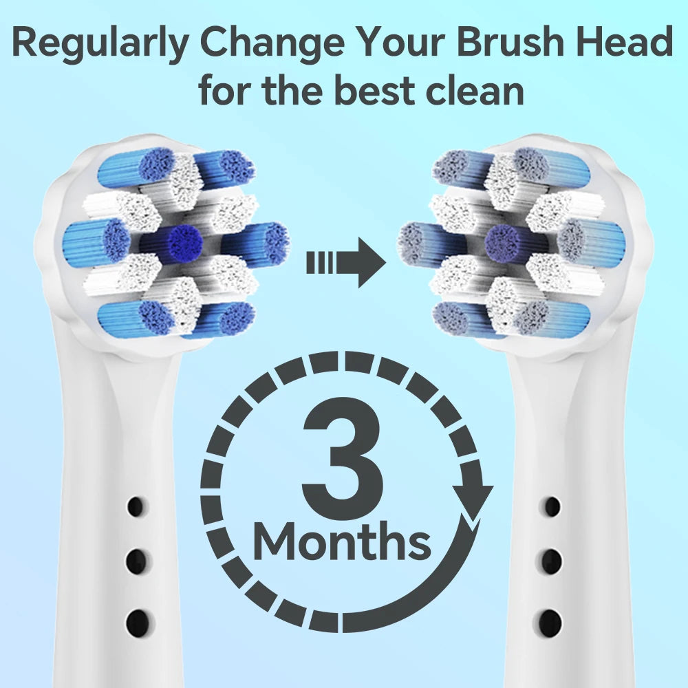 Replacement Toothbrush Brush Heads Compatible with Oral B iO Electric Toothbrush 2 3 4 5 6 7 8 9 10 Series Electric Toothbrushes