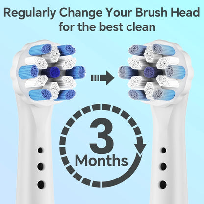 Replacement Toothbrush Brush Heads Compatible with Oral B iO Electric Toothbrush 2 3 4 5 6 7 8 9 10 Series Electric Toothbrushes