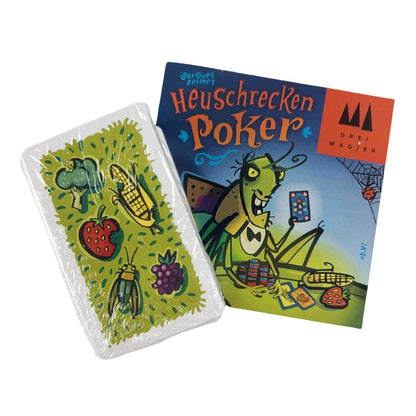Three Magicians | Polilla | Biss 20 | Heuschrecken Poker |Schummel Hummel| Card Game | Board Game Deck Cards