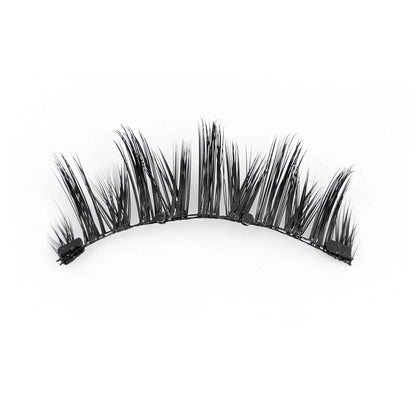YSDO 1Pair Glue-free Magnetic Eyelashes Natural 3D Mink Eyelashes 2025 New Reusable Sensitive Eye Friendly Magnet Eyelash Kit