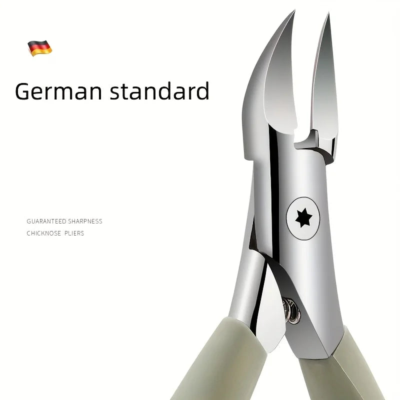 Toenail Clippers Nail Cutters Professional Pedicure Paronychia Tools Manicure Sets Stainless Steel Sharp Curved Blade Big Pliers