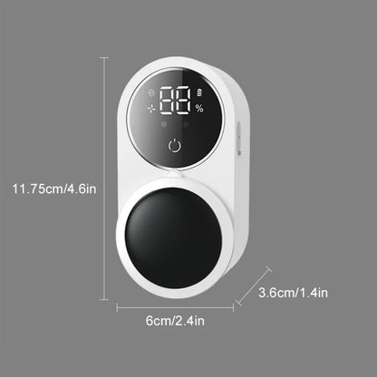 Mini Portable Rechargeable Travel Toothbrush Sterilizer Induction Switch with Charge Display UV Toothbrush Sterilizer Case