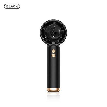 HOMEFISH Mini Handheld Fan USB Fast Charging Portable Air Calculating Fan Mute Highspeed Fan for Travel Outdoor Activities