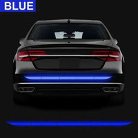 car rear blue