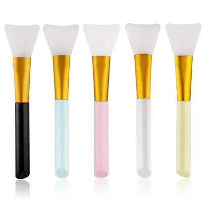 1/4/5/6-pack advanced silicone facial mask brush - mild and soft, suitable for all skin types, formaldehyde free