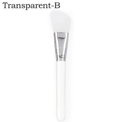 4/1pcs Silicone Face Mask Applicators Soft Head Flexible Face Mask Brushes for Mud Clay Reusable Face Mask Spatula Makeup Tools