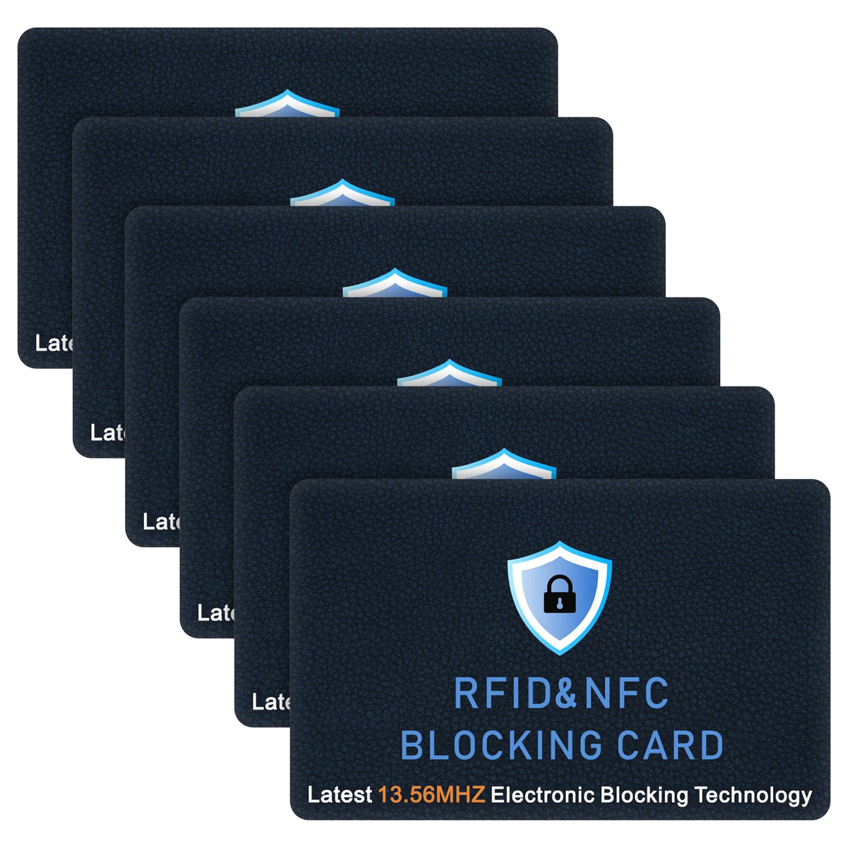 RFID Blocking Card One Card Protects Entire Wallet NFC Contactless Bank Debit Credit Card Protector ID ATM Guard Card Blocker